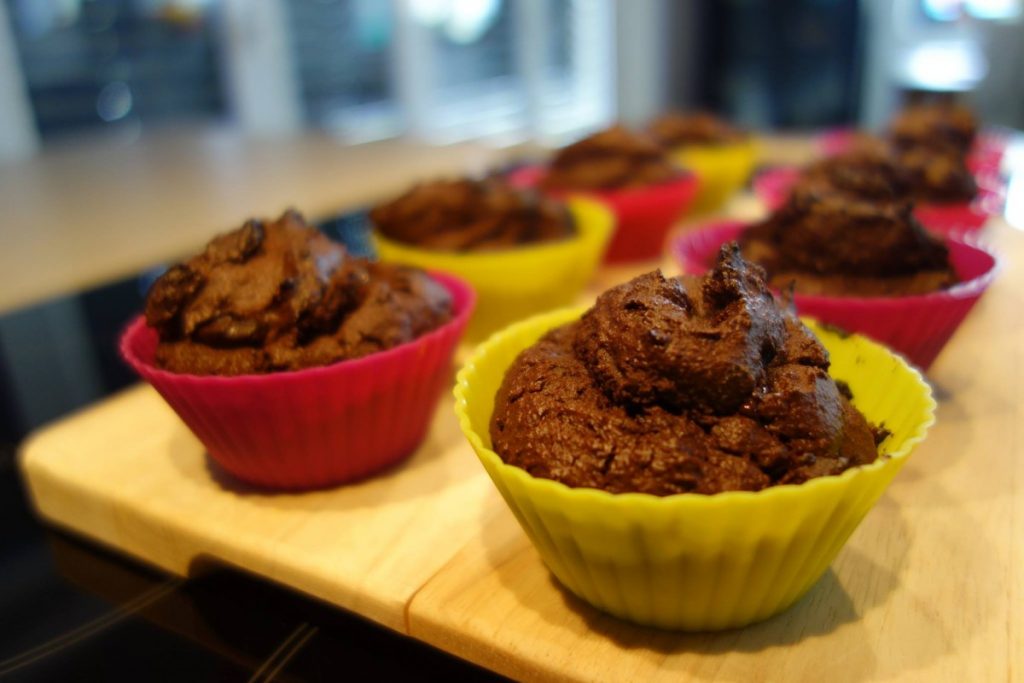 muffin au chocolat sans gluten sans lactose sans blanc d'oeufs